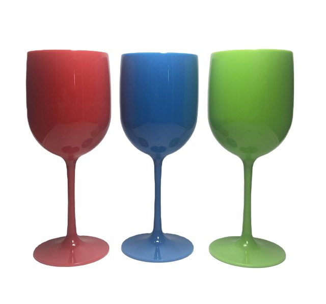 Custom Plastic Wine Glasses (2)
