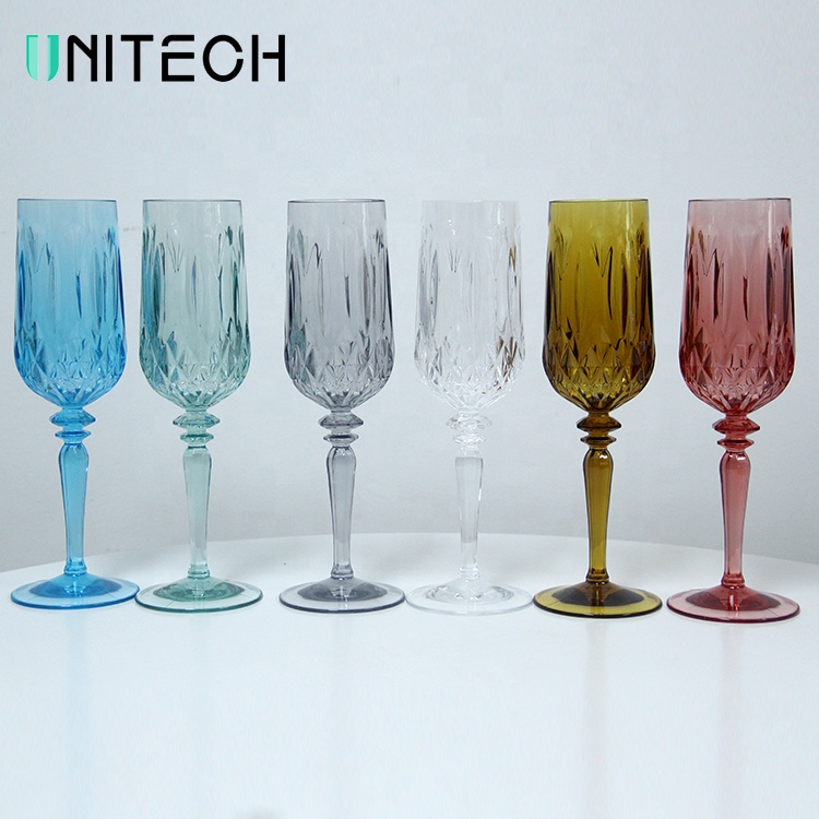 Custom Plastic Red Wine Glasses
