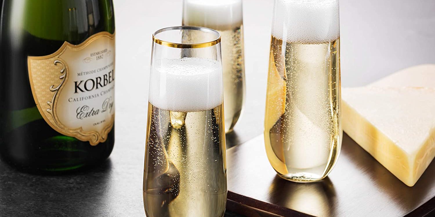 Fashion Plastic Wine Glasses (6)