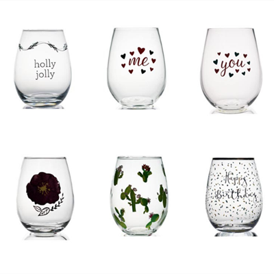 Fashion Stemless Wine Glasses (1) – 400