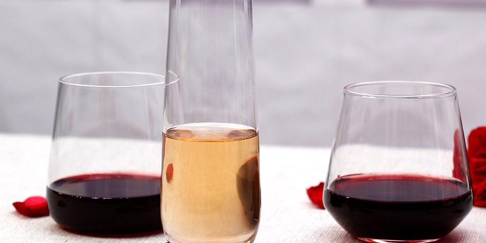 Fashion Stemless Wine Glasses (2)