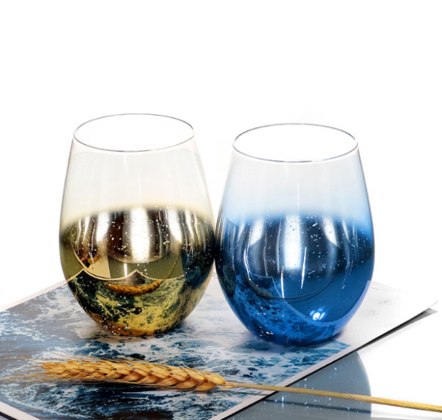 Fashion Stemless Wine Glasses (4)