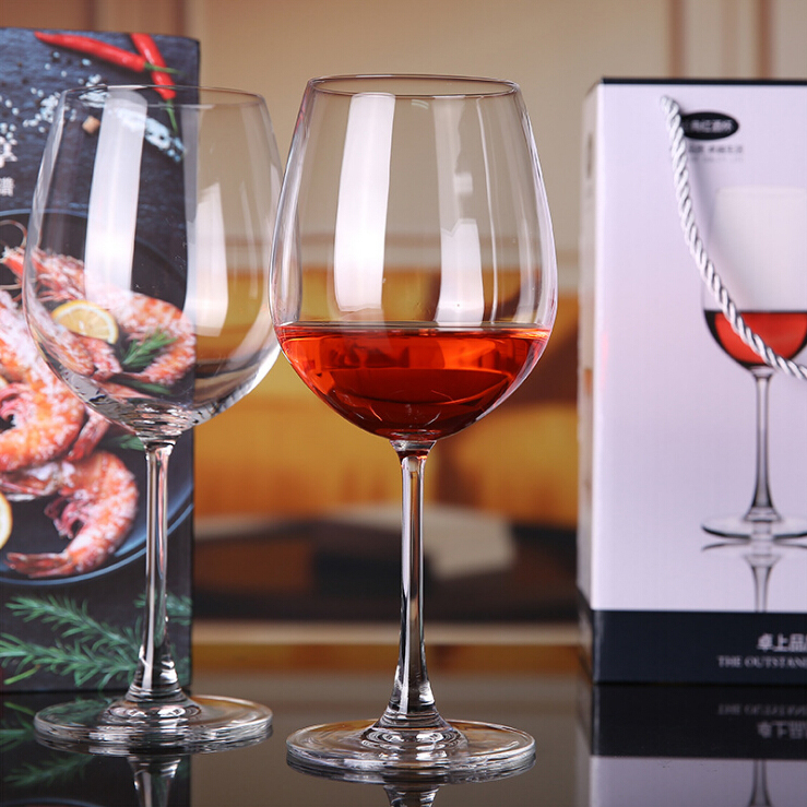 Double wall snifters luxury goblet wine glasses