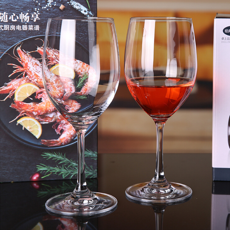 Double wall snifters luxury goblet wine glasses